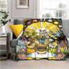 Cartoon Pokemon Flannel Throw blanket Children and adults Gift Fashion Cute Pikachu Fluffy blanket for Bed Sofa Travel Camping