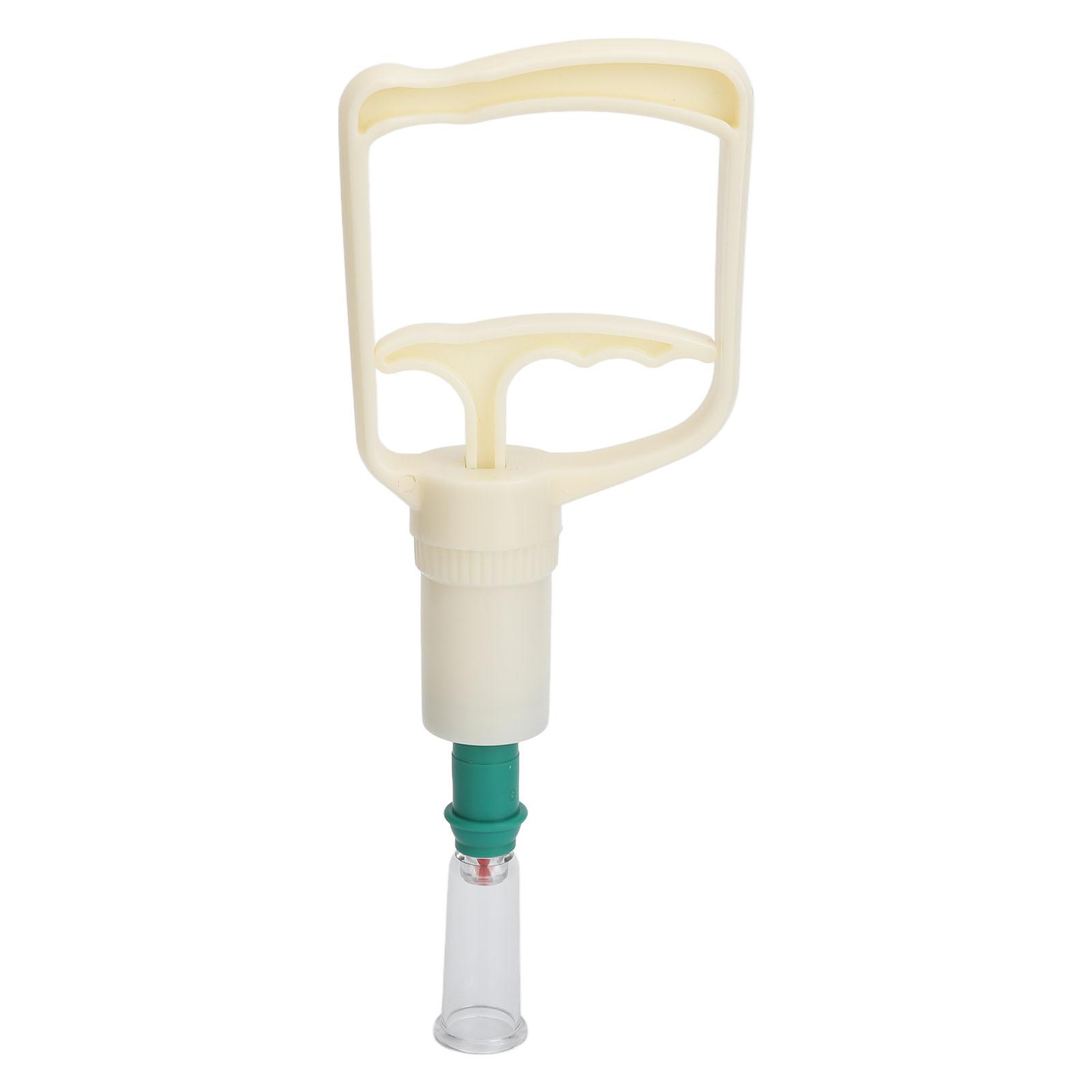 

Finger Cupping Device Vacuum Suction Promote Circulation 2 Cups 2 Rings Manual Cupping Kit