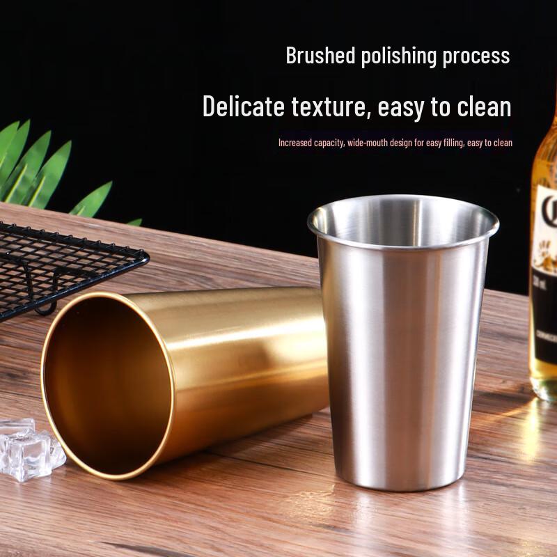 Anyi Portable 304 Stainless Steel Single Wall Cup