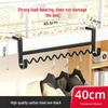 Essential Dormitory Bedside Storage: Wave Clothes Rack & Hook Set for Upper Bunk