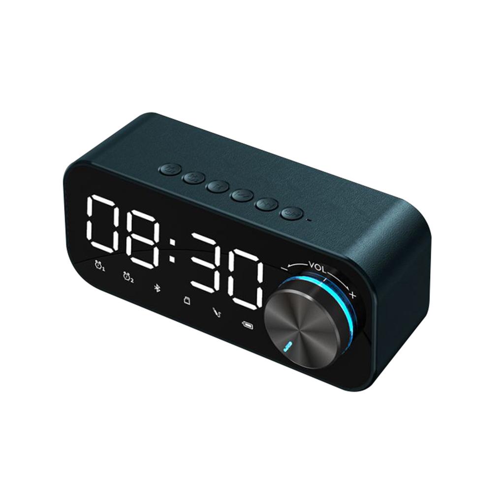 Music Player Led Display About 50-60 Hours Loudspeaker Alarm Clock Clear Display 3 Colors Speaker Subwoofer