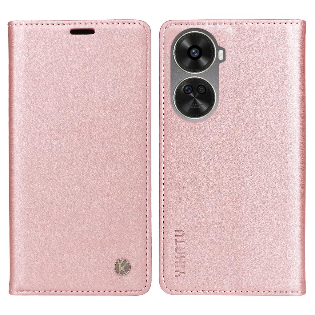 YIKATU YK-001 For Huawei nova 12 SE 4G/nova 11 SE Case Wallet Leather Phone Cover Strong Magnetic Closure