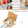 Hole Puncher DIY Music Box 15 Tone Small Musical Box Creative Wooden Music Box  For Music Lovers