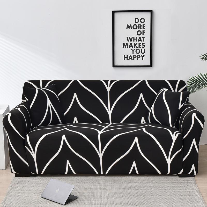 Stretch Sofa Covers for Living Room Anti Slip Sofa Slipcover with Elastic Bottom Pets Friendly Couch Cover Furniture Protector