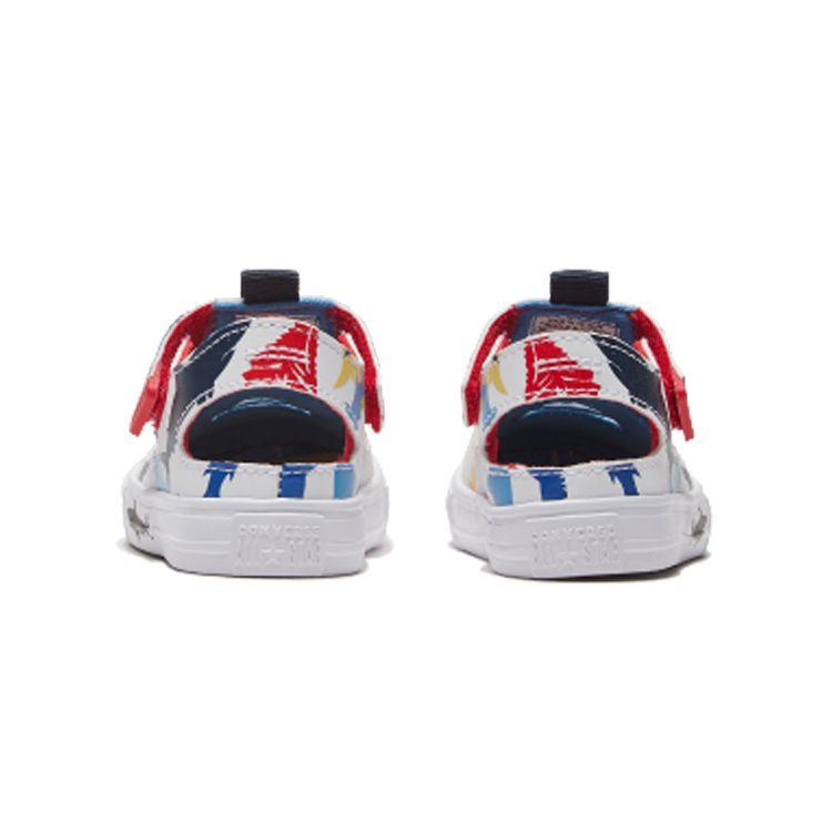 Converse Chuck Taylor All Star Superplay Sandal Baby Shoes White Blue Red 768149C