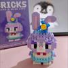 Disney Anime Prinzessin Bausteine Stitch Mickey Mouse Mini Action Spielfiguren Blöcke Spielzeug Ziegel Zusammenbauen Spielzeug Kinder Geschenke