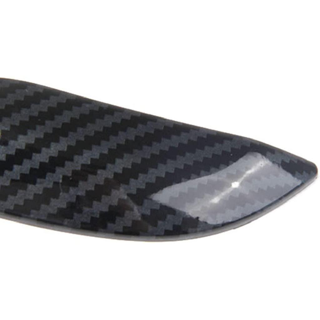 Korlot Carbon Fiber Style Inner Rear Door Handle Side Patch Cover Trims Accessories for Chevrolet Traverse 2018-2023 Blazer 2019-2023