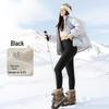 Enhanced Women's Autumn/Winter Long & Short Shark Yoga Pants, Plus Size, Outdoor-Ready.