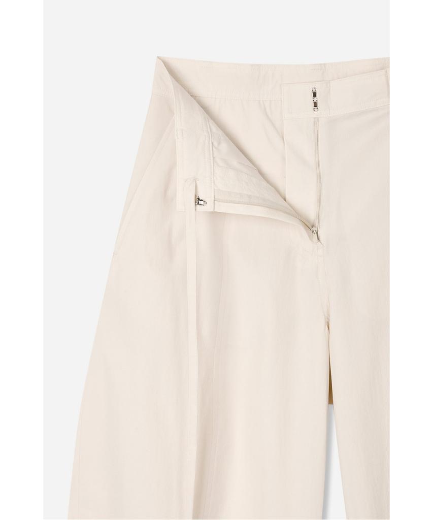 Jaa [Jaah] Round Silhouette Pants Cream