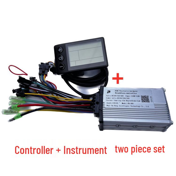 Ultra-Quiet Sine Wave Electric Bicycle Controller, 36V/48V 350W for Mountain Bikes