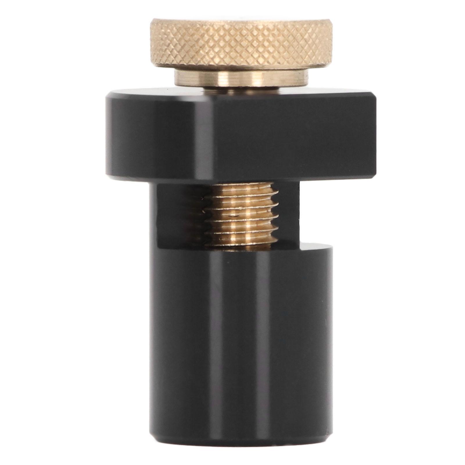 

19mm Bench Dog with Thumb Screw Aluminum Alloy Woodworking Table Stop Non Slip Workbench Limiting Block