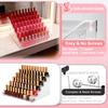 A 7-Layer Nail Polish Storage Box, Transparent for Cosmetics Storage, Makes a Perfect Valentine'S Day Gift