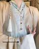 Lotus Yingluo Pendant Necklace: Retro Ethnic Style, Light Luxury, Ancient Chinese-Inspired Horse Face Skirt Accessory