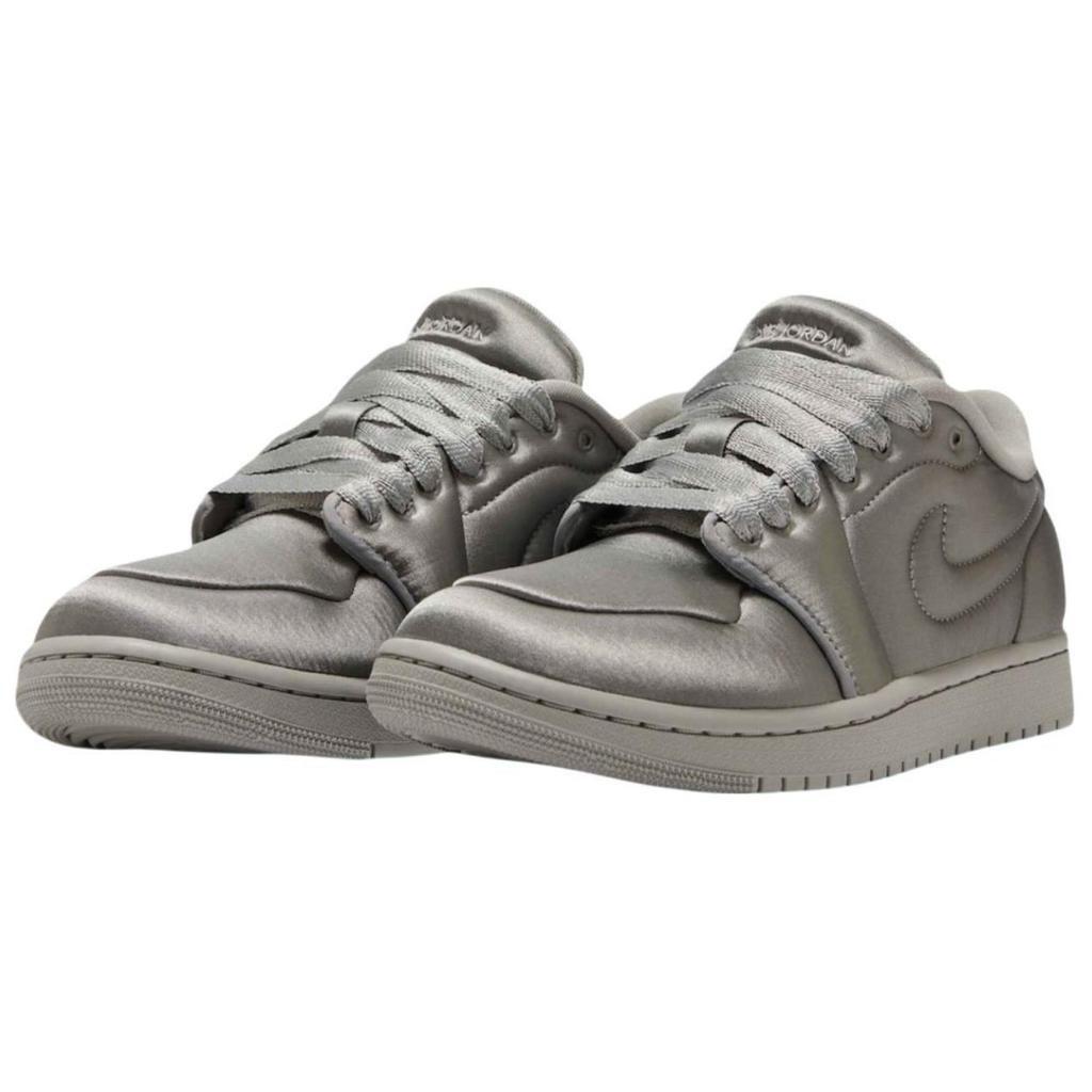 Jordan 1 Low Method Of Make Satin Medium Grey Women's HF3969-002