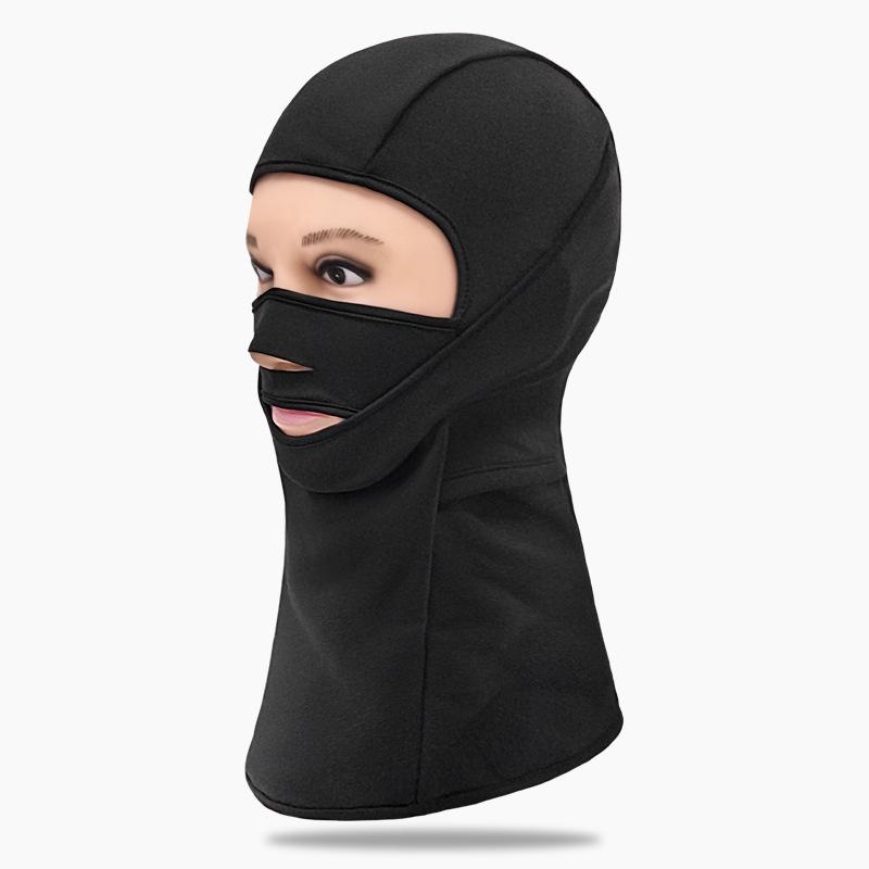 Windproof and warm, full face protection, cold protection, neck cover, face leakage, nose leakage