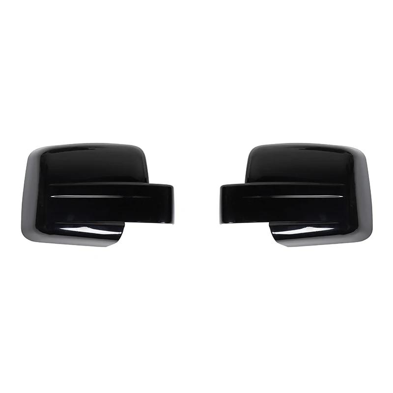 

TESIN ABS хромированная боковая дверь автомобиля, колпачки для зеркала заднего вида, накладка для Jeep Patriot 2011 2012 2013 2014 2015 2016, автомобильные аксессуары чёрный