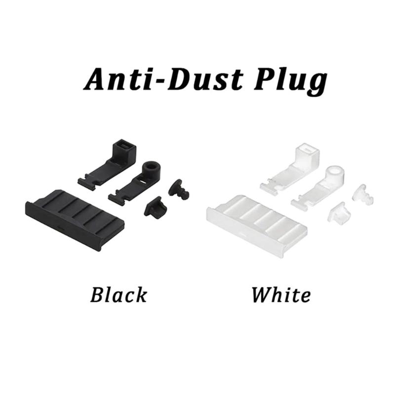 Anti Dust Plug,Silicone Cover Console Port Cover Interface Stopper Socket Protecors Kit for NS 3DS XL/LL 3DSXL 3DSLL 2DS