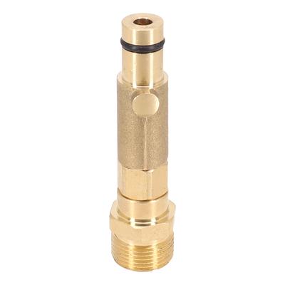 Effortlessly Connect Spray Hoses with This Reliable Brass Adapter for Nilfisk External Thread Pressure Washers