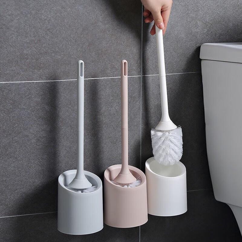 Zhuang Taitai Wall-Mounted Toilet Brush Set