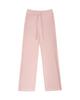 Autumn and winter sweatpants fleece sweater pants women's wide-leg pants loose high-waisted sports straight pants warm and casual