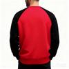 Men's And Women's Casual Color-blocked American Retro Round-neck Hoodie, Men's Long-sleeved Base Layer And Pullover Hoodie
