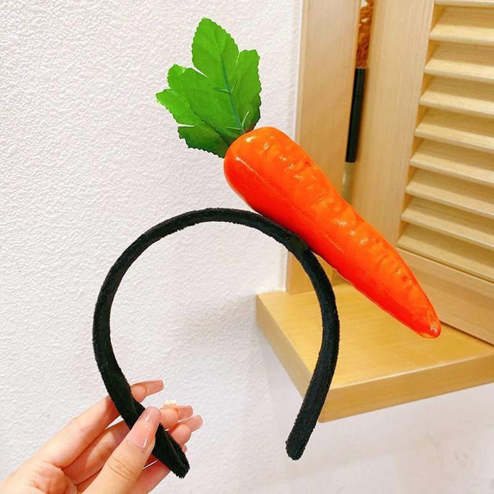 Banana Fruits Headband Tomato Vegetable Hair Bands Simulated Food Hair Hoop  Female/Girls