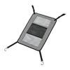Dog Car Net Barrier 2 In 1 Design Adjustable Visible Breathable Mesh Back Seat Pet Car Divider for Travel Grey 45 X