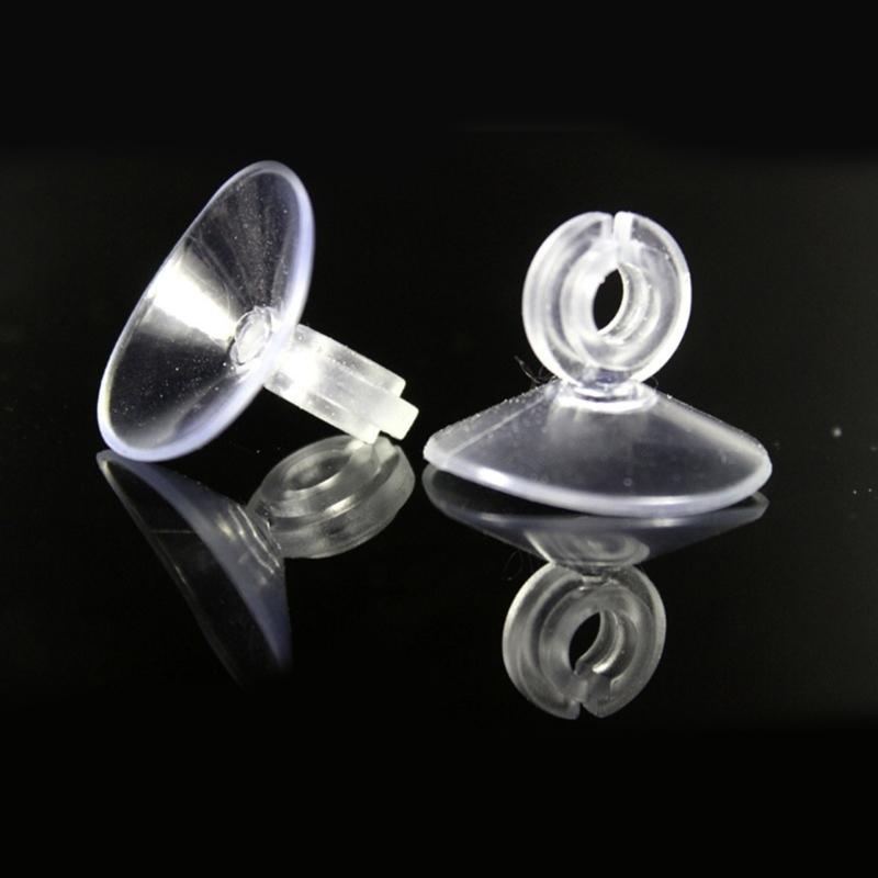 Set Of 5 Corrosion Proof Suction Clip Aquarium Hose Fastener For Aquarium Air Pumps Hose And Heaters Wire Organization