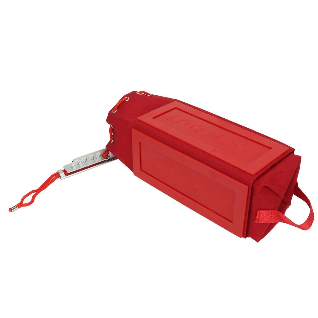 BD D75 Pendant Control Safety Cover Foldable Lockout Tagout Oversized Plug Hoist Control Cover Tear Resistant Lockout