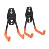 Garage Storage Hooks Orange Yellow Wall Type Metal Heavy Duty Garage Storage Hooks Shovels Brooms