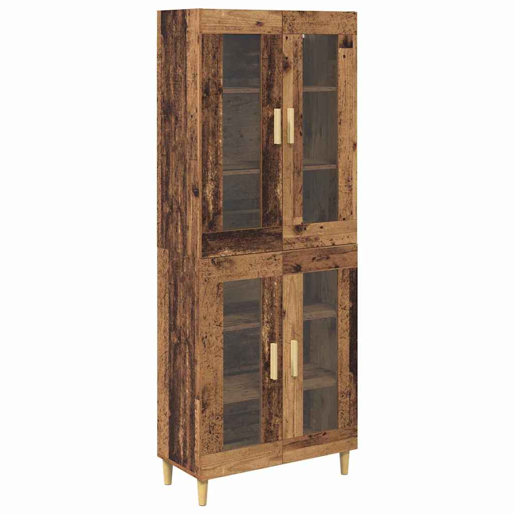 Highboard Reclaimed Wood 69.5 x 34 x 180 cm Particleboard