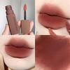 Long-Lasting Lip Gloss Matte Finish Non-Sticky Moisturizing Lip Stain Liquid Lipstick Makeup Cosmetic For Women Girls