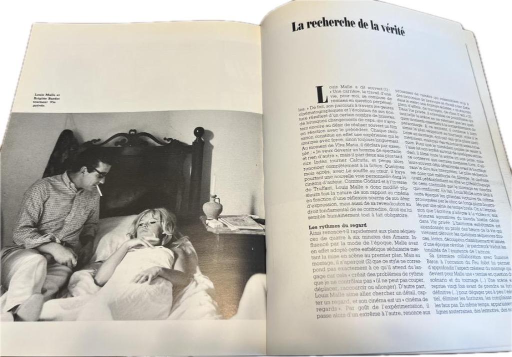 [USED] A rare book! Purchased in Paris, this is a book about the French New Wave director Louis Malle!