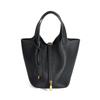 [New] High-quality First-layer Cowhide Niche Vegetable Basket Handbag Female, Genuine Leather Large-capacity High-end Bucket Bag