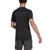 D4T T Shirts Men's Black Crew Neck Moderate Straight Fit HE5441