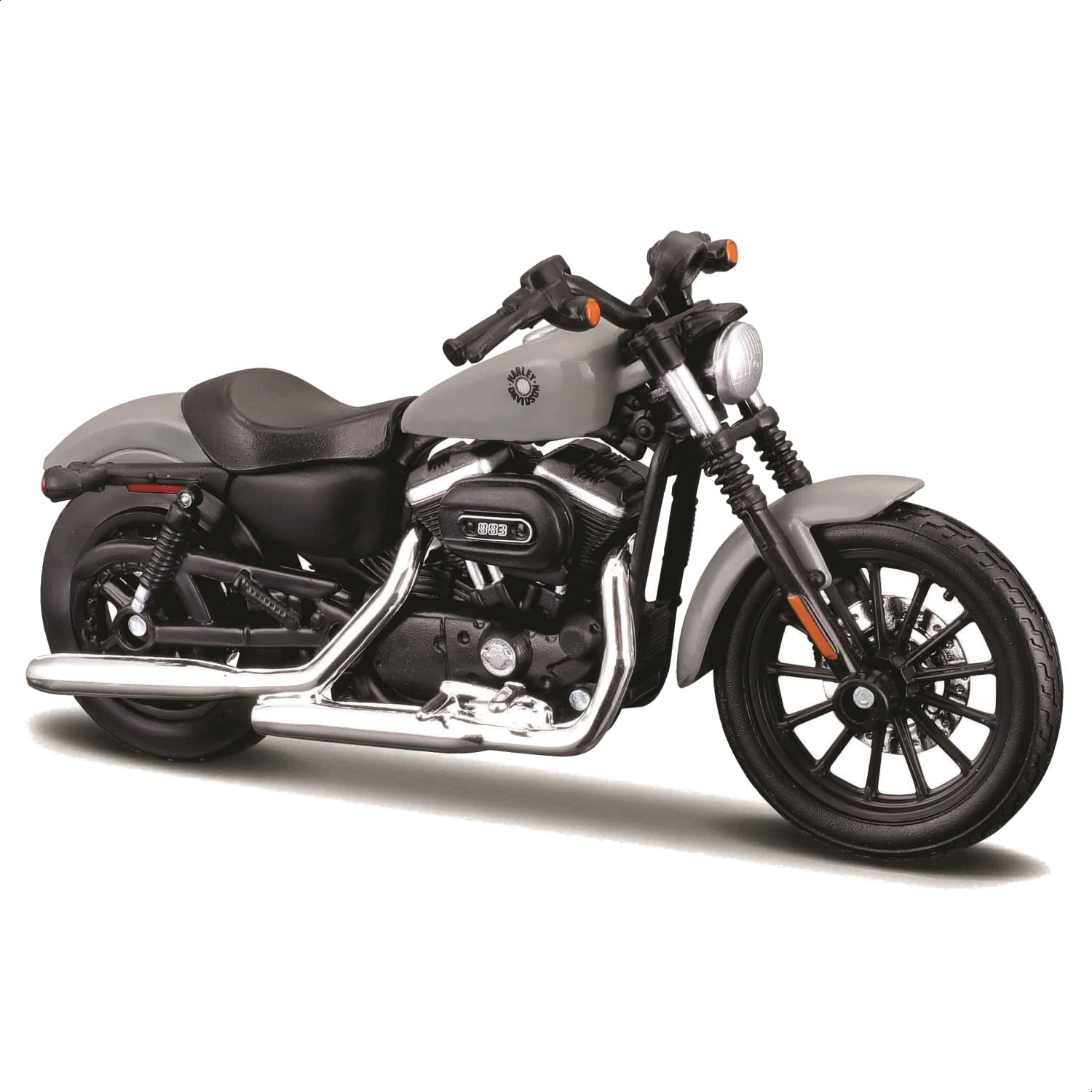 

Maisto 1/18 Scale Harley-Davidson Motorcycles Series 43 Collection 31360 (No Base) / Diecast Model Car Motorcycle (2022 Sportster Iron 883 Gray 22940)