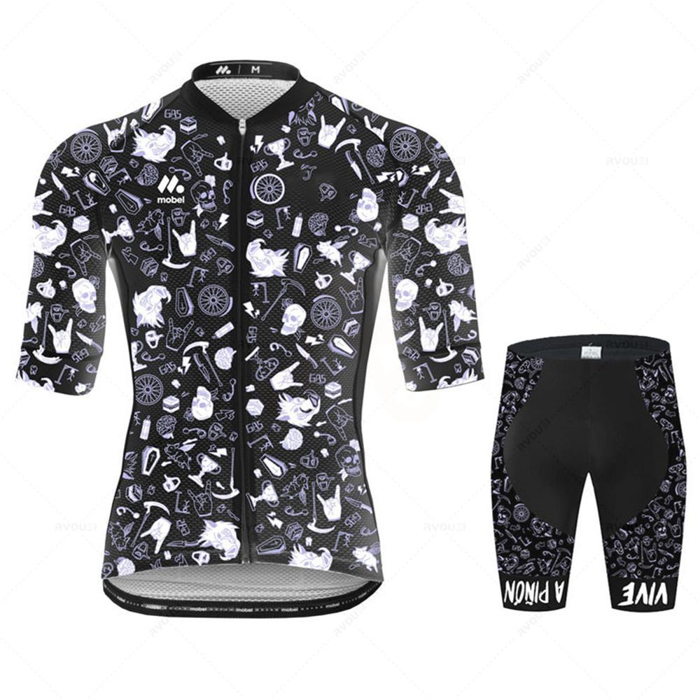 2026 Breathable Cycling Suit Set Bike Pro Team Cycling Jersey Set Men MTB Bike Clothes Summer Bicycle Clothing Maillot Culotte Conjunto Ropa Ciclismo