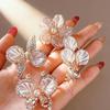 Broche Corsage Flor de Pérola Brilhante de Alta Qualidade Para Mulheres Acessório de Roupa de Luxo Broche Modelador de Cintura Joia Presente