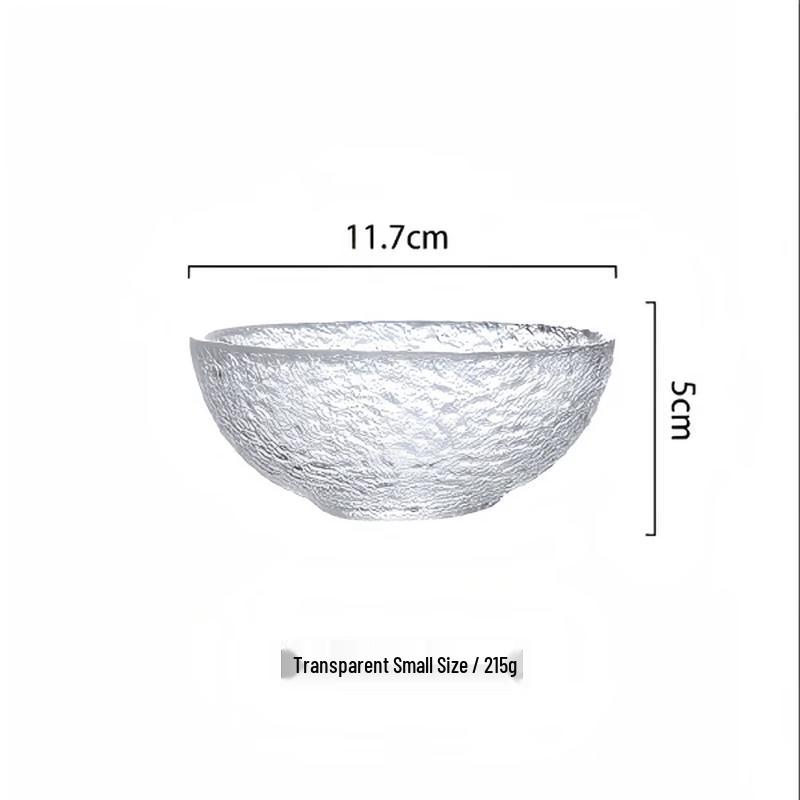 Darian Glass Salad & Dessert Bowl
