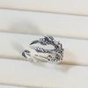 Men's Retro Dragon Claw Ring - Dark Style, Trendy Design with High-Class Feel