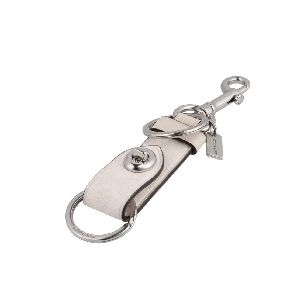 

Брелок-подвеска Coach Trigger Snap Bag Charm CY235 SVXU5 [Coach] SV/белый/мел [использованный]