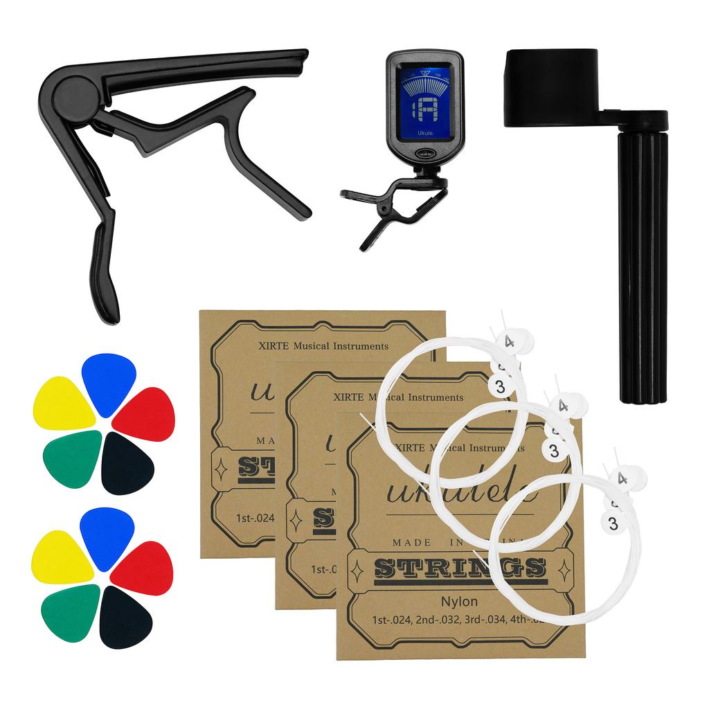 MusicMate MM-A80 UkulelePack Conjunto de Acessórios para Ukulele