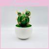 Artificial Cactus Simulated Green Plants Desktop Potted Decoration Indoor