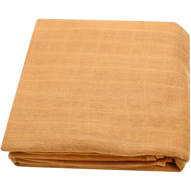 Double Layer Bamboo Cotton Muslin Swaddle Blanket for Newborns