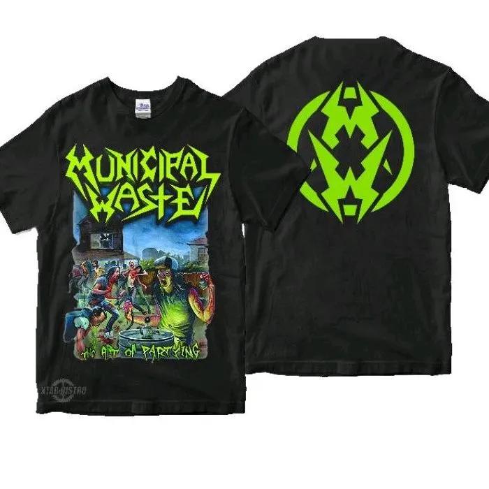 Unisex Short Sleeve Crew Neck Cotton T Shirt Municipal Waste S