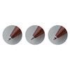 Rhodia Script Multipurpose Pen Marron BrownBallpoint Pen (0.5mm, Black & Red), Mechanical Pencil (0.5mm)Aluminum Body, Rotary Typecf9348