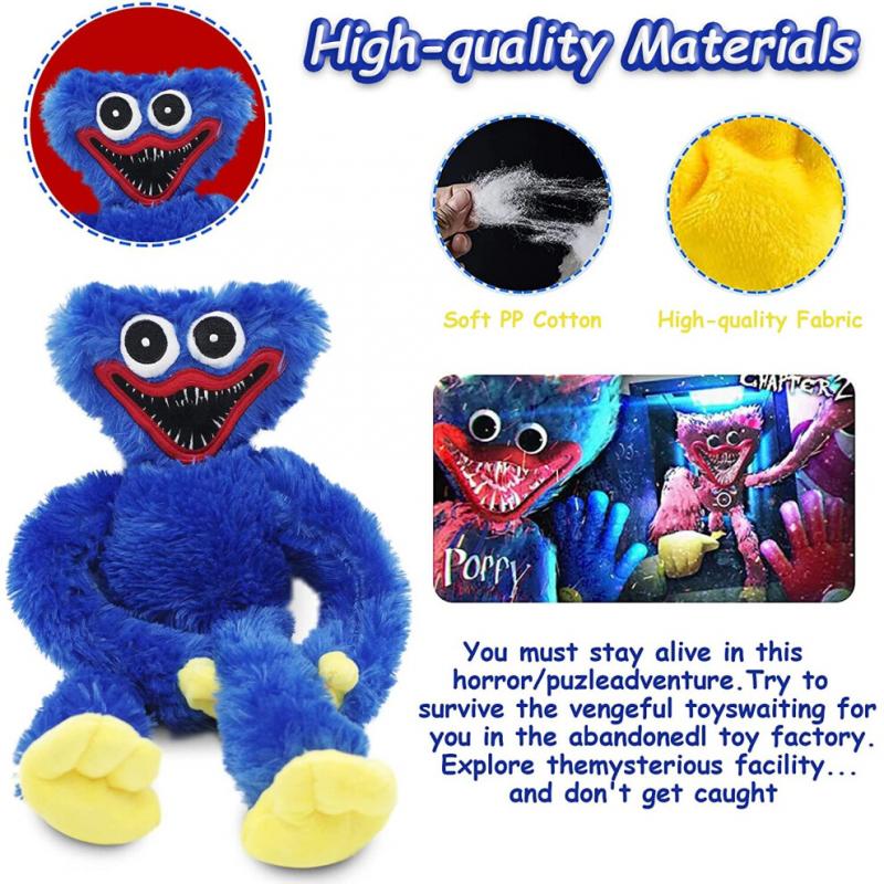 Poppy Playtime Plush Doll 40cm Cute Plush Toy Happy Smile 40cm