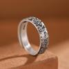 925 Silver-Plated Cloud Design Ring for Men and Women - Retro National Style