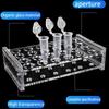 0,2 ml/0,5 ml/1,5 ml/2 ml/10 ml/15 ml/50 ml Reagenzglashalter Reagenzglasständer 40/40/24/24/18/10 Löcher Labor Schulbedarf