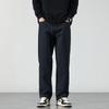 Autumn New Black Velvet Thickened Versatile Casual Pants Men's Loose Straight Trendy Brand Wide-leg Men's Pants Tide